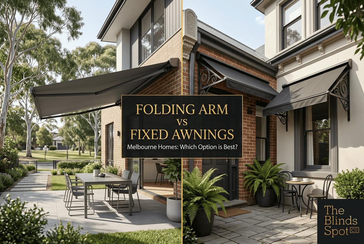 Folding Arm Awnings vs Fixed Awnings
